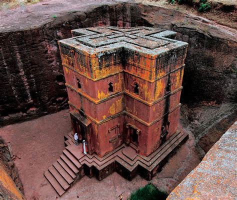 ア DAL LALIBELA の建設: 16 世紀エチオピアの宗教的信仰と建築技術の融合